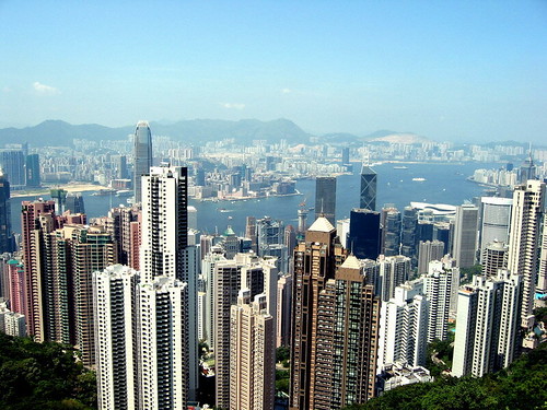 view from the peak @ hk by stonz