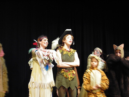 tiger lily peter pan. Peter Pan and Tiger Lily. A Saddle River Youth Theatre Production