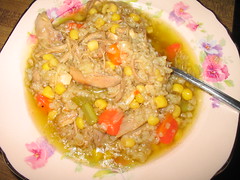 Turkey Soup/Stew With Rice
