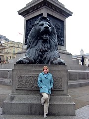 Joy, in Trafalgar Square
