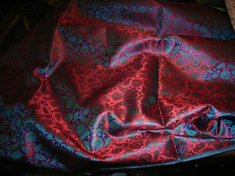 Damascus silk brocade