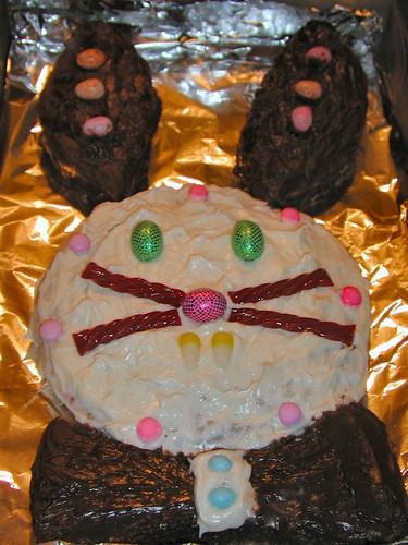 easter bunny cake decorating. Easter Bunny Cake