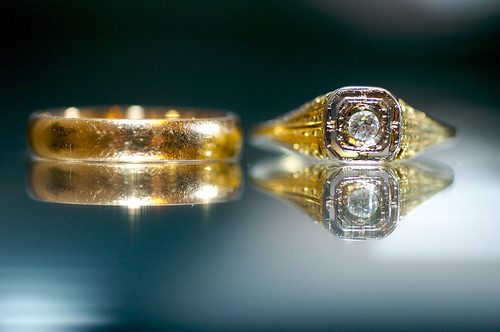 Unique wedding ring photo John PerfectOptics