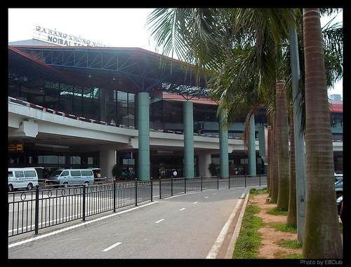 Noi Bai International Airport in Hanoi, Vietnam