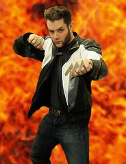 Wolverine in Flames