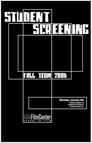 Fall 06 Student Screening Poster Attempt #2