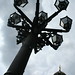 Street light and Franzosischer Dom, Berlin, Germany