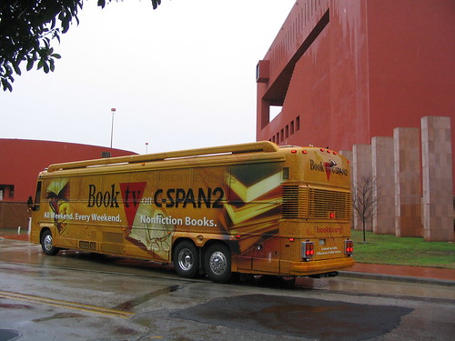 CSPAN's Book TV Bus