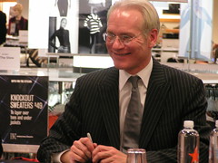 Tim Gunn of Project Runway at the Macy's in do...