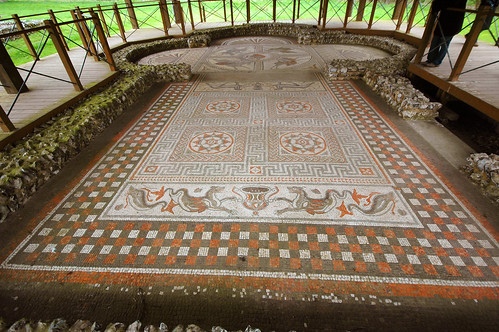 Roman Mosaic Floor by thinboyfatter. From thinboyfatter