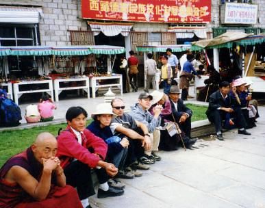 People in Tibet
