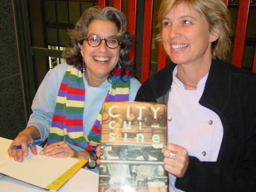 Susan Feniger and Mary Sue Milliken and their 25 Year Old City Cuisine Cookbook