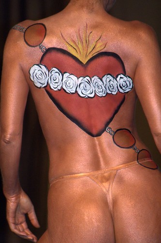 Lover Body Art Painting