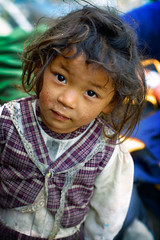 little nepalese girl