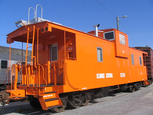 In Tennessee, even the caboose is orange!