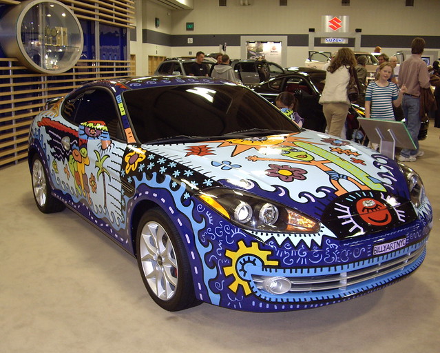 cars automobile autoshow hyundai tiburon 2006sanfranciscoautoshow