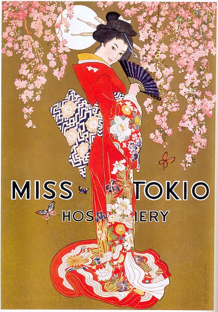 Miss Tokio Hosiery ad, 1927
