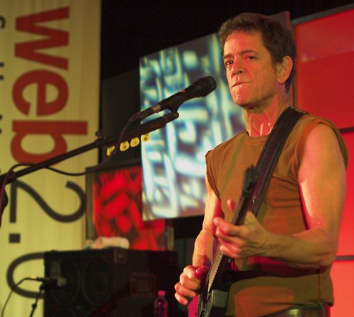 Lou Reed at Web 2.0 by ptufts.