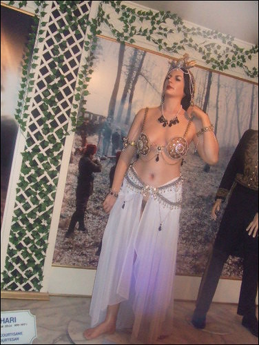 Dancer Mata Hari's figure at Amsterdam sex museum
