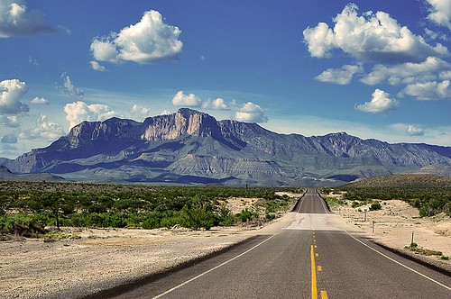 Mountains and Road