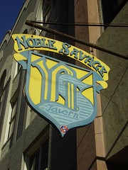 Noble Savage sign Downtown Shreveport