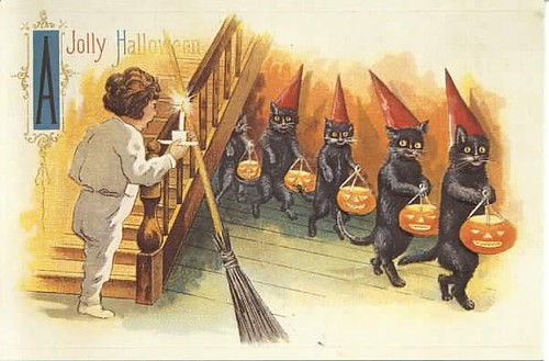 Halloween-cats