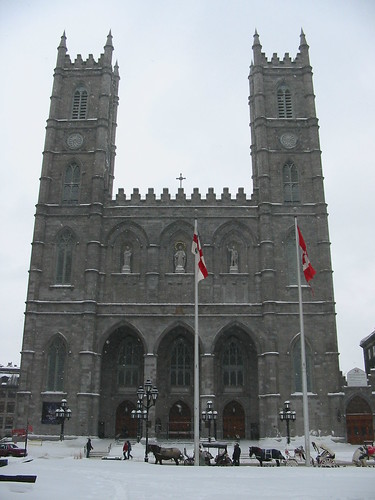 Notre-Dame Basilica in Old Montreal