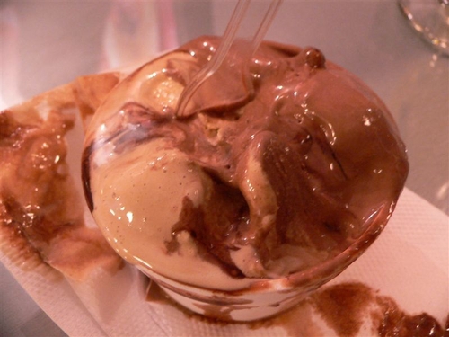 kuching food - gelatin bailey's choc icecream