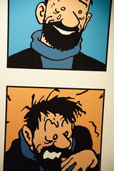 captain haddock from the famous comic strip tintin