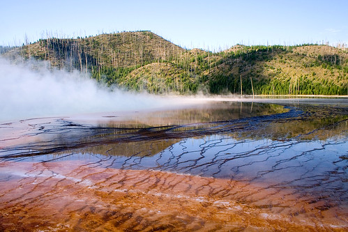 Grand Prismatic Spring in the Morning