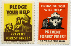 Smokey the Bear Stamps