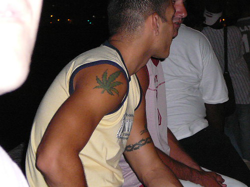 marijuana tattoo. with Marijuana Tattoo