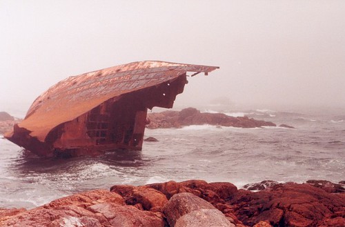 Shipwreck courtesy of transpacif
