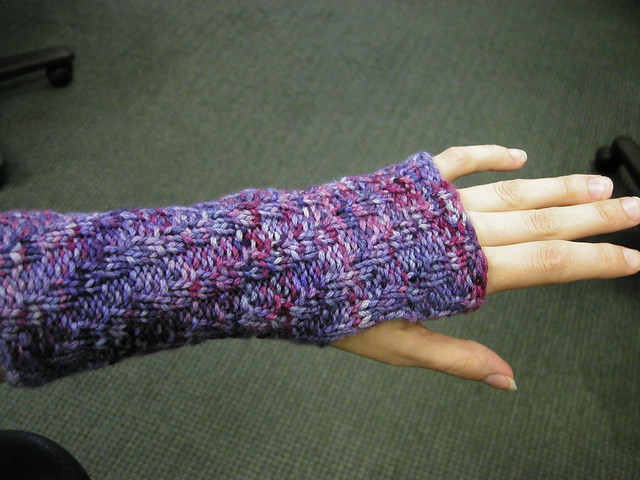 Easy Poofy Arm Warmers