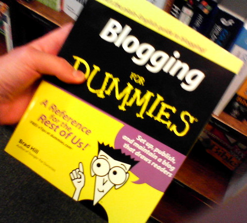Blogging For Dummies by Frank Gruber, on Flickr