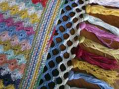 Crochet Quilt Pattern Detail