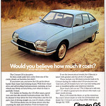 Citroen GS Advert
