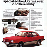Ford Cortina Crusader Retro Car Advert