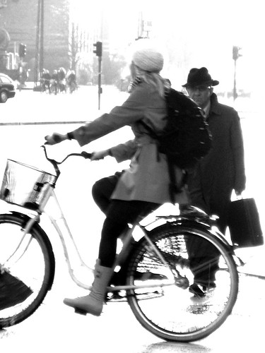 Uomo con bike*