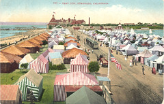 Vintage Postcard, Tent City 3