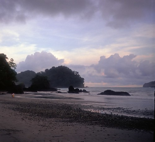 Sunset, Playa Espadilla, Costa Rica, 1989