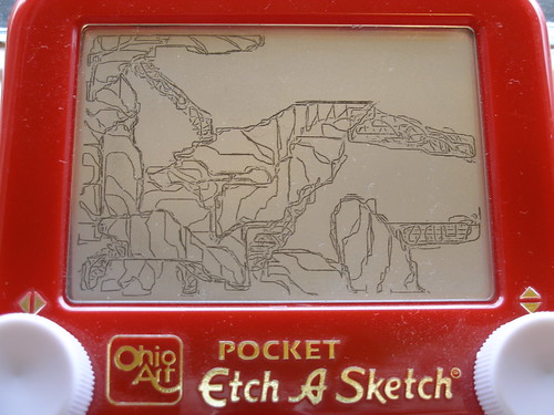 Etch-a-Sketch: Dying Leaves