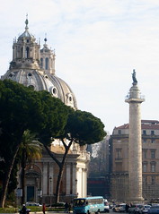 Trajan's Column at a distance