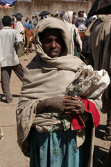 Woman at Ethiopian Market