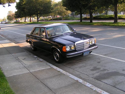 Mercedes 240D Spotted in San Francisco I figure Michiel2005 might like it
