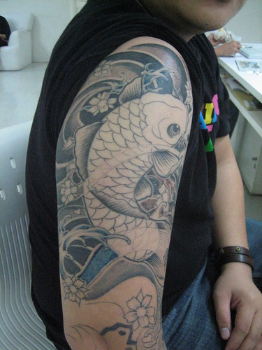 Half Sleeve Tattoos Japanese. half sleeve koista