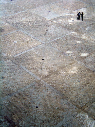 pattern, Louvre, Cour Napoleon