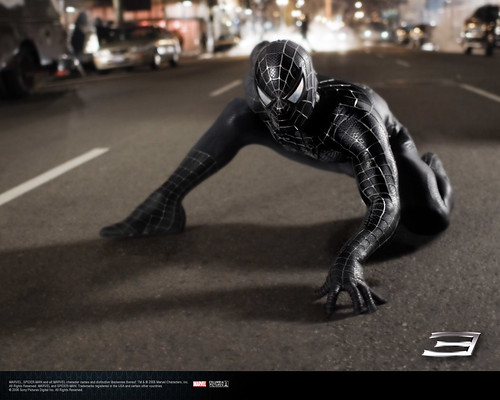 Spiderman 3 black