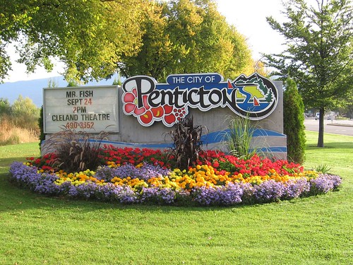 Penticton City Sign