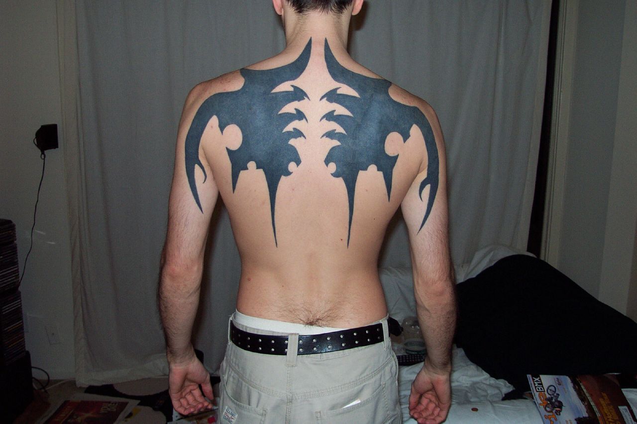 tribal lower back tattoos 117